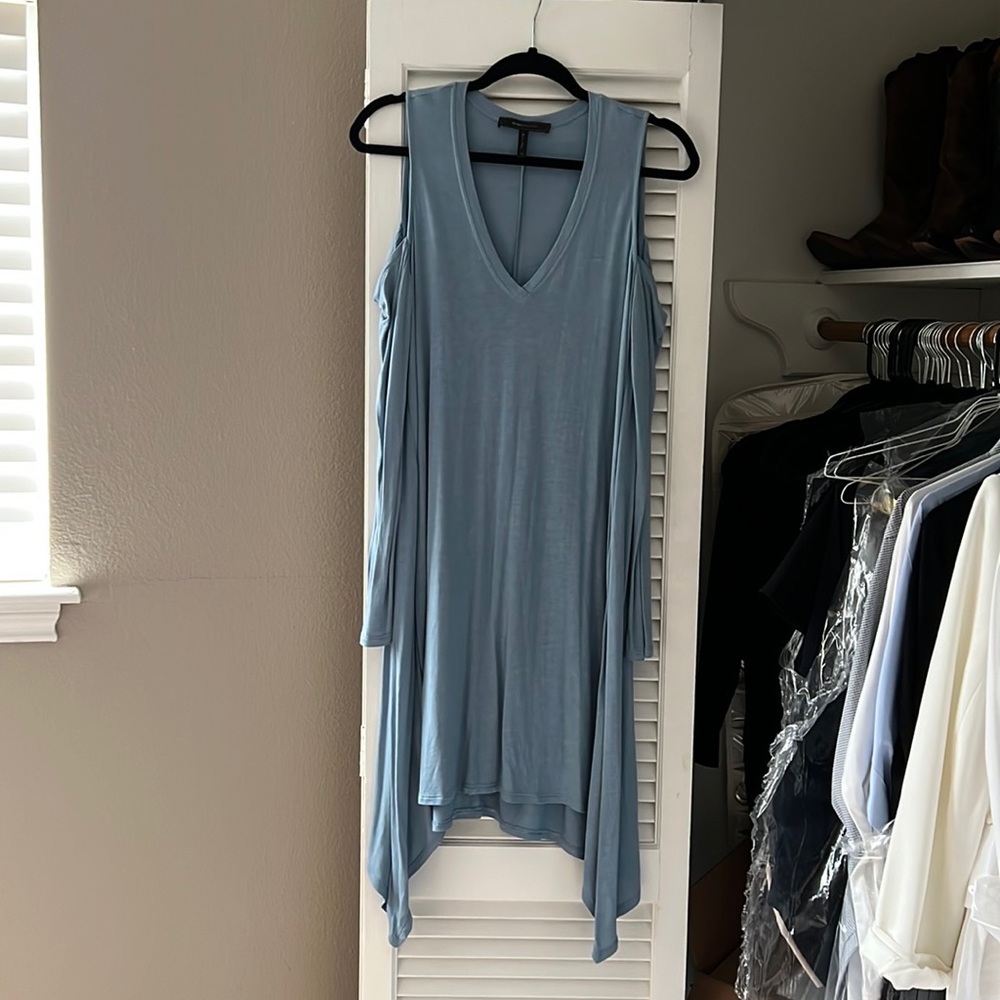 NWOT BCBG cold shoulder dress
